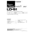 PIONEER LD-S1 Manual de Servicio