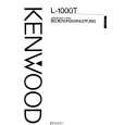 KENWOOD L-1000T Manual de Usuario