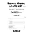 CASIO TV-600H Manual de Servicio
