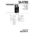 SONY SA-H7900 Manual de Servicio