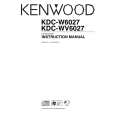KENWOOD KDC-W6027 Manual de Usuario