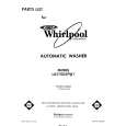 WHIRLPOOL LA5700XPW1 Catálogo de piezas