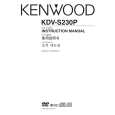 KENWOOD KDV-S230P Manual de Usuario KENWOOD KDV-S230P Manual de Usuario
