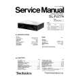 TECHNICS SL-PJ27A Manual de Servicio