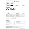 PIONEER DV-505/WY/RD Manual de Servicio