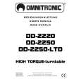 OMNITRONIC DD-2250-LTD Manual de Usuario