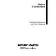 ARTHUR MARTIN ELECTROLUX CE6038W1 Manual de Usuario