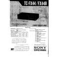 SONY TCFX44/B Manual de Servicio