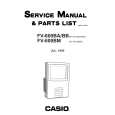 CASIO FV600BM Manual de Servicio