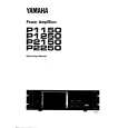 YAMAHA P1250 Manual de Usuario