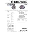 SONY XSHD160G Manual de Servicio