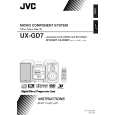 JVC UX-GD7 for SE Manual de Usuario