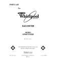 WHIRLPOOL LG9681XWW0 Catálogo de piezas