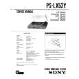 SONY PS-LX52Y Manual de Servicio