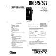 SONY BM-575 Manual de Servicio