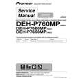 PIONEER DEH-P7650MP Manual de Servicio