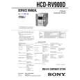 SONY HCD-RV900D Manual de Servicio