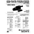 SONY CCD-FX470 Manual de Servicio