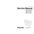 PANASONIC FP7715 Manual de Servicio