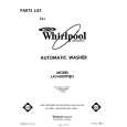 WHIRLPOOL LA5400XPW3 Catálogo de piezas