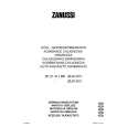 ZANUSSI ZK 21/6-1 BR Manual de Usuario