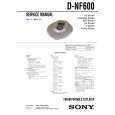 SONY DNF600 Manual de Servicio