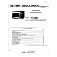 SHARP R-2390 Manual de Servicio