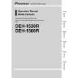 PIONEER DEH-1530R/XM/EW Manual de Usuario