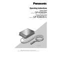 PANASONIC GPKS822H Manual de Usuario