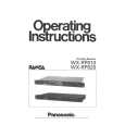PANASONIC WXRP810 Manual de Usuario