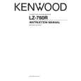 KENWOOD LZ-760R Manual de Usuario