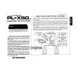 PIONEER PL-X50 Manual de Usuario