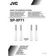 JVC SP-XF71 for EU Manual de Usuario