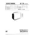 SONY KVA2933E Manual de Servicio