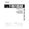 TEAC TR610DAB Manual de Usuario