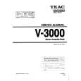 TEAC V-3000 Manual de Servicio