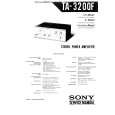 SONY TA3200F Manual de Servicio