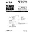 AIWA AD-WX777 Manual de Servicio