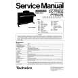 TECHNICS SX-PR602 Manual de Servicio