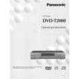 PANASONIC DVDT2000 Manual de Usuario