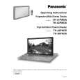 PANASONIC TH50PHD6UY Manual de Usuario