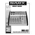 NADY AUDIO MXE-612 Manual de Usuario