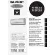 SHARP AYXP12ER Manual de Usuario