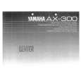 YAMAHA AX-300 Manual de Usuario