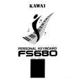 KAWAI FS680 Manual de Usuario