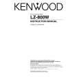 KENWOOD LZ-800W Manual de Usuario