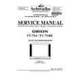 ORION TV-714 Manual de Servicio