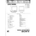 SONY KTX1420UB Manual de Servicio