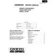 ONKYO TX800 Manual de Servicio