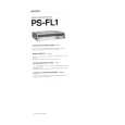 SONY PS-FL1 Manual de Usuario